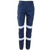 DNC LADIES DOUBLE HOOPS TAPED CARGO PANTS