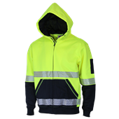 HiVis Segmented Tape Full Zip Hoodie