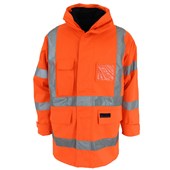 HiVis Breathable Rain Jacket Biomotion tape