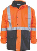 DNC HiVis Two Tone Quilted Jacket with 3M RTape