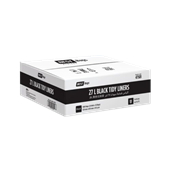 Best Hygiene 27 L Black Tidy Liners 1000 Bags