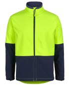 JBS HI VIS THREE LAYER SOFTSHELL JACKET