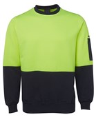 HI VIS FLEECY CREW