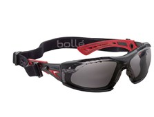 Bolle 1662301FB RUSH SEAL ASAF Smoke Lens Assembled with Gasket  Strap