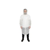 SafeRite Disposable Lab Coat White