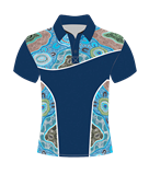 YARNING CIRCLES SHORT SLEEVE POLO SHIRT