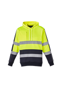 Unisex Hi Vis Stretch Taped Hoodie