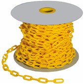 Yellow Plastic Safety Chain Heavy Duty 6mm