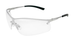 BOSTON Metal Frame Safety Glasses  Clear Lens