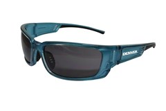 Denver Smoke Safety Glasses Blue Frame
