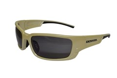 DENVER Premium Safety Glasses Pearl Frame  Smoke Lens