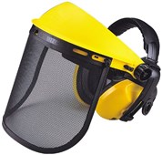Maxisafe Mesh Visor  Earmuff Combo