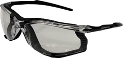 SWORDFISH Safety Glasses with AntiFog  Clear Lens assembled with gasket