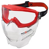 MaxiPRO Safety Goggle  Visor Combo