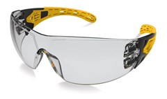 EVOLVE Safety Glasses with AntiFog  Silver Mirror Lens
