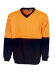 Hi Vis Fleecy Sweat vneck