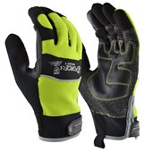 GForce HiVis Cut 5 Mechanics Glove