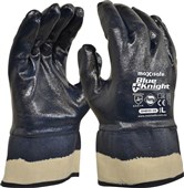 Blue Knight Heavy Duty Fully Dipped with Safety Cuff  Pack of 12