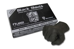 Black Shield Heavy Duty Nitrile Unpowdered