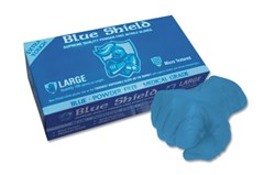Blue Shield Heavy Duty Nitrile Unpowdered