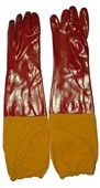 Maxisafe Red PVC 60cm Gauntlet