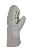 Maxisafe Studded Leather Plumbers Glove  left hand