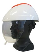 EMAN 4000 Helmet with Clear Visor  Chinstrap
