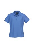 Ladies Micro Waffle Polo