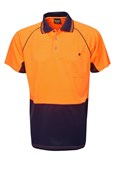 Hi Vis Cooldry Raglan Sleeve Polo SS