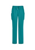 BIZ CARE WOMENS AVERY MULTIPOCKET STRAIGHT LEG PANT
