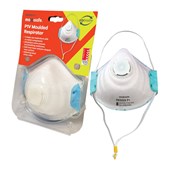 P1 Moulded Respirator with Valve card of 3