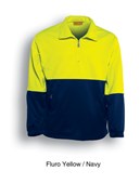 Unisex Adults HiVis 12 Zip Fleece