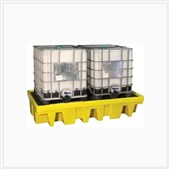 Dual IBC Spill Pallet