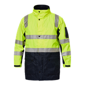 TORNADO HI VIS 4 IN 1 JACKET WITH TAPE