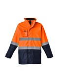 SYZMIK MENS HI VIS BASIC 4 IN 1 WATERPROOF JACKET
