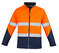 Unisex Hi Vis Softshell Jacket