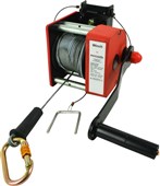 Maxisafe 20m Tripod Winch with Pulley  Mounting Bracket