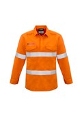 MENS FR CLOSED FRONT HOOPED TAPED SHIRT
