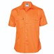 Cotton Drill Work Shirt  Short Sleeve