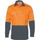 HiVis Two Tone Cotton Drill Shirt  Long Sleeve