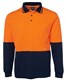 Hi Vis LS Cotton Back Polo