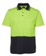 HI VIS NON CUFF SS COTTON BACK