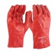 SafeRite Red PVC Glove 27cm SR1110