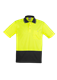 Unisex Hi Vis Basic Spliced Polo SS