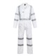 HI VIS COTTON DRILL COVERALL WITH CSR REFLECTIVE TAPE  NIGHT USE ONLY