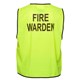 Fire Warden HiVis Vest Class D